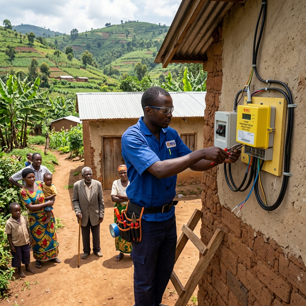 Gasabo Village Electrification Rwanda
